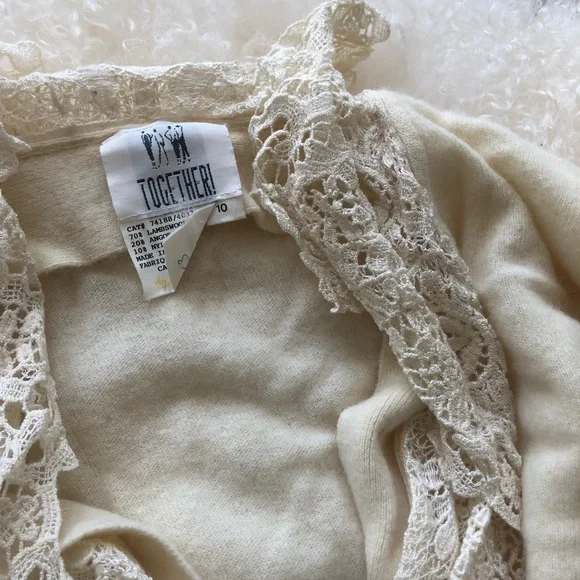 GC 7/10 Vintage Together womens wool dress in size 10!! - Picture 5 of 7